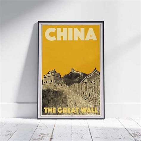 China Poster Great Wall 1 | China Travel Poster – MyRetroposter