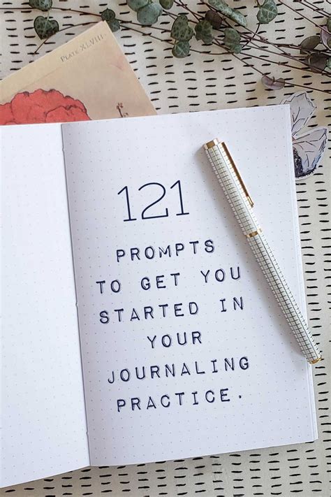 121 Journaling Prompts to get you Started