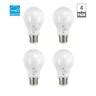Ecosmart LED 60w Replacement Dimmable Bulb A9A19A60WT20C04 4 Pack E345327 192968500903 | eBay