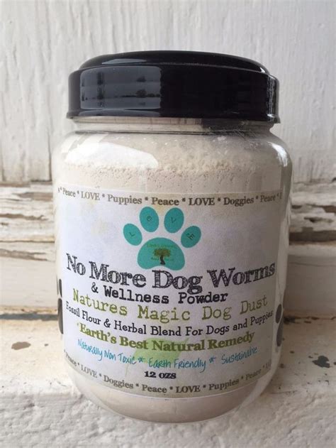 Natural Dog & Puppy Dewormer Dog Worm Treatment Dog Wormer | Worms in dogs, Coconut oil for dogs ...