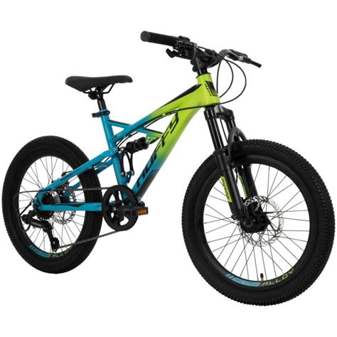 Boys 20-inch Mountain Bike Full Suspension Large Wheels Kids Bicycle ...