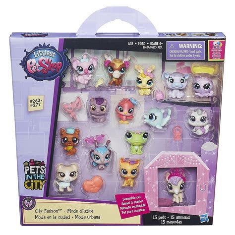 Littlest Pet Shop CITY FASHION 15 PACK PLAYSET #263-277 | eBay ...