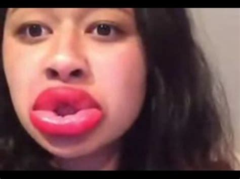 Kylie Jenner challenge fail PLEASE do NOT do this | Kylie jenner lip challenge, Kylie jenner ...