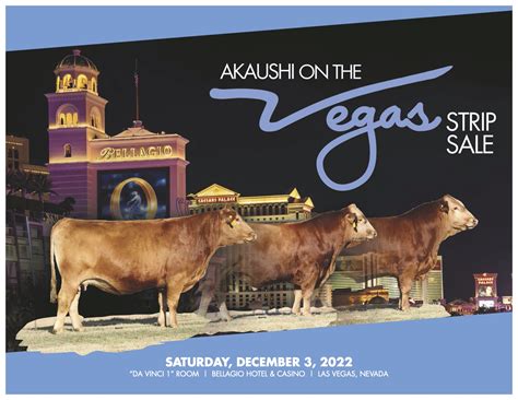 Wagyu and Akaushi on the Vegas Strip Sale III - Akaushi Offering