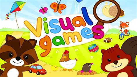 Kids Visual Games - The Best Education Games for Children - YouTube