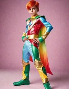 Rainbow Rangers Costume. Face Swap. Insert Your Face ID:905907