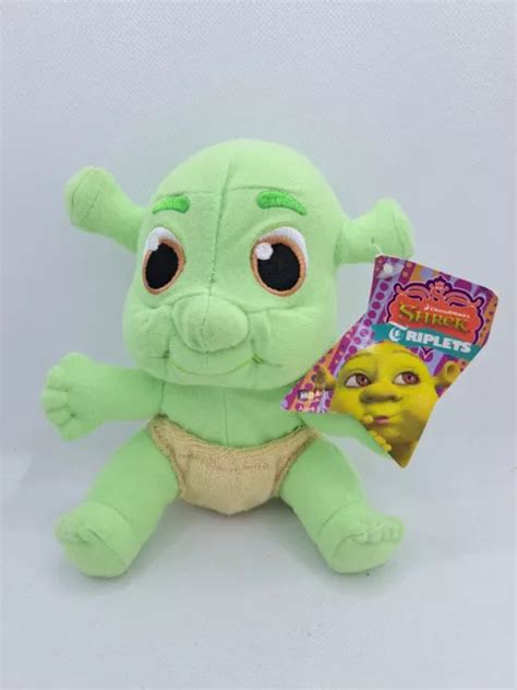 WITH TAGS SHREK Triplets Plush MGA Dreamworks Collectible Vintage Toy £16.00 - PicClick UK