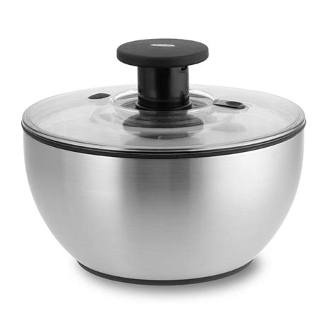 OXO Stainless-Steel Salad Spinner | Williams Sonoma