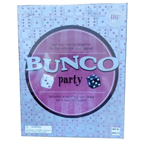 Vintage Bunco Party Ultimate Dice Game New - Etsy