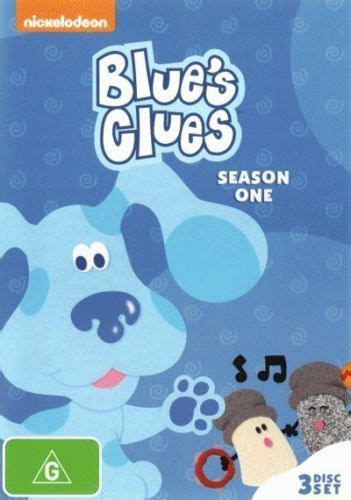 Blues-Clues-Season-1-DVD-Region-4-New-Sealed Blues Clues, Season 1 ...