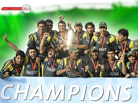 Sports Highlights: Pakistani Cricket Team biography & wallpaper