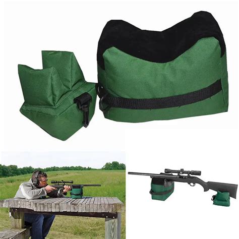 Front Rear Sandbag set Support For Shooting Bag Hunting Rifle Range Sandbag Bench Men Sniper ...