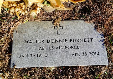 Walter Don “Donnie” Burnett (1940-2014) - Find a Grave Memorial