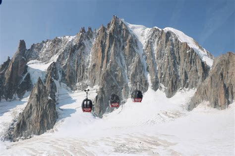 Panoramic Mont Blanc cable car Chamonix-Mont-Blanc : Practical information about the lifts à ...