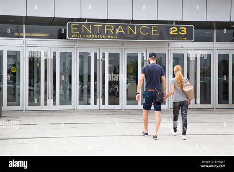 Entrance 23 to the huge West Edmonton mall Stock Photo: 72922550 - Alamy