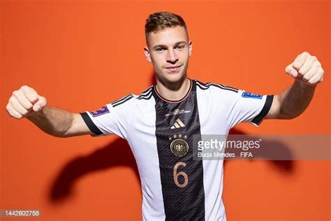 Joshua Kimmich of Germany poses during the official FIFA World Cup ...