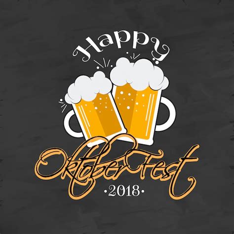 Happy oktoberfest banner Vector | Premium Download