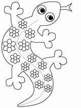 Printable Gecko Animals Coloring Pages  Coloringpagebookcom sketch template