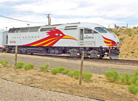 We'll ride the RailRunner which connects Santa Fe and Albuquerque. http://www.americabyrail.com ...