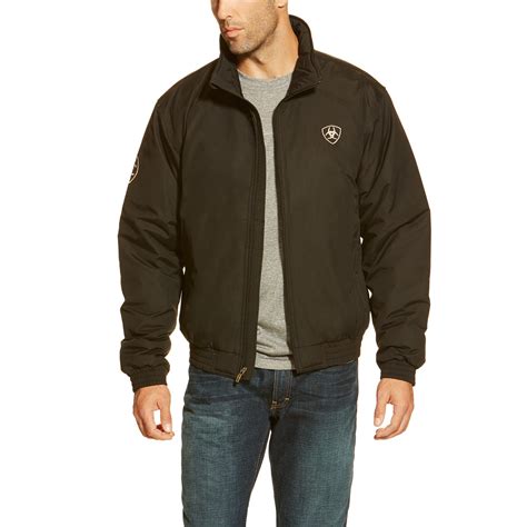 Ariat Men's Team Stable Jacket Black - Wychanger Barton