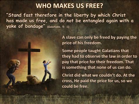 PPT - FREEDOM IN CHRIST PowerPoint Presentation, free download - ID:2058579