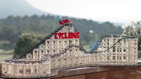 Cyclone Roller Coaster Model Kit - The Awesomer