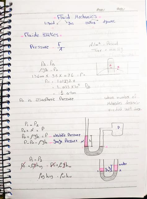 Fluid mechanics - phy - physics - Studocu