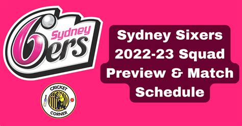 Melbourne Stars 2022-23 Squad Preview & Match Schedule