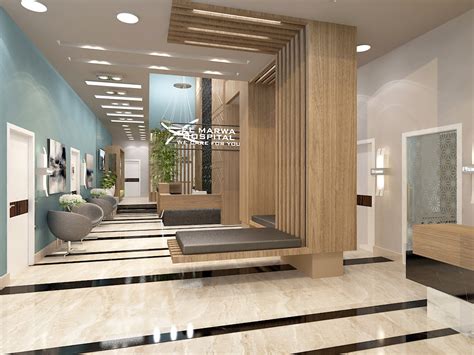 hospital hall and waiting area design :: Behance