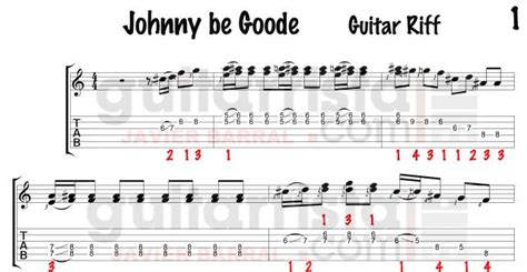 Acordes De Guitarra De Johnny B Goode