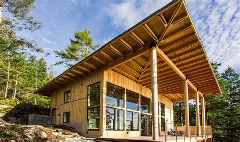 Orcas Island Cabin | Modern cabin, Modern cabin design, Rustic cabin