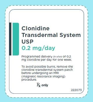 Clonidine Patch: Package Insert / Prescribing Information