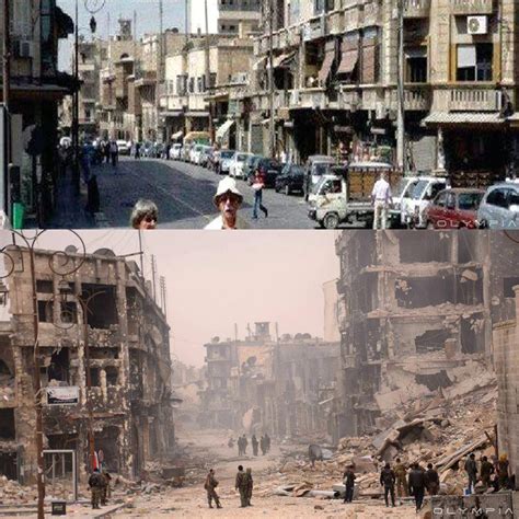 Devastating Before-and-After War Images Of Syria's Beloved Town of Aleppo