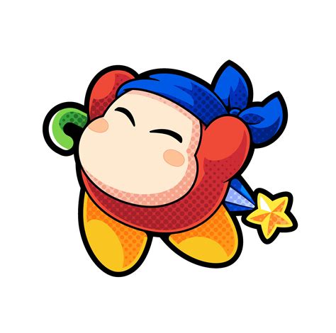 Bandana Dee seems to be using a parasol in Kirby: Battle Royale : r/Kirby