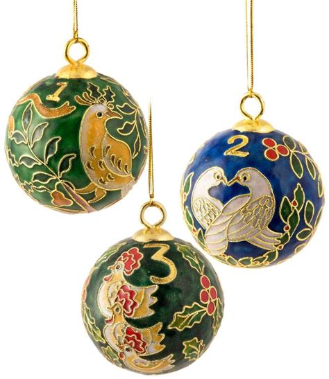 Value Arts Christmas Ornaments/Handmade Cloisonne Twelve Days of Christmas * See this ...