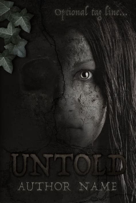 Horror Book Cover 'Untold' - The Book Cover Designer | Horror book covers, Horror book, Short ...