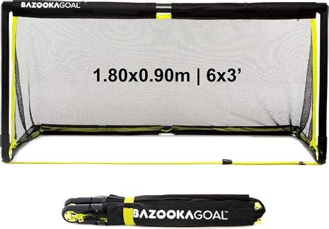 BazookaGoal Original Fußballtor Klappbar, Outdoor/Indoor-Set mit ...