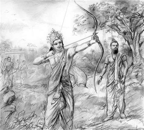 Mahabharata sketches-drawings - Puskar Paintings | Drawing sketches ...