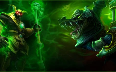 Download Nasus (League Of Legends) Renekton (League Of Legends) Video Game League Of Legends ...