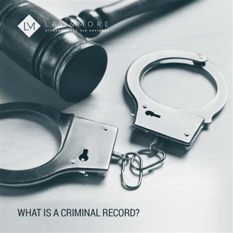 What is a criminal record? | Law & More