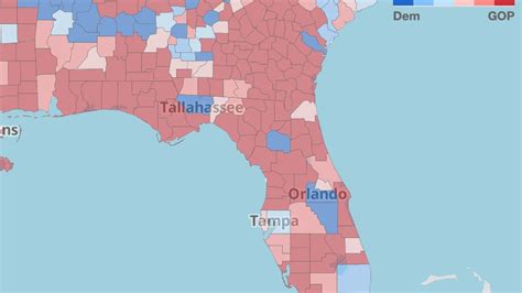 Elections: Compare how Florida voted for president in 2016 and 2020