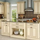 White Kitchen Cabinets with Butcher Block Countertops - Home Furniture Design