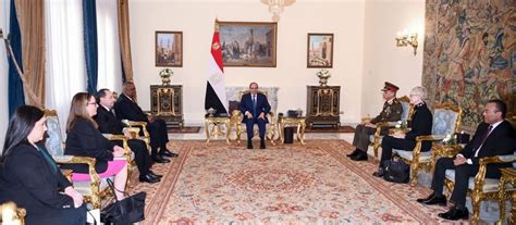 Egypt & Africa - President El-Sisi Meets the U.S. Secretary of Defense