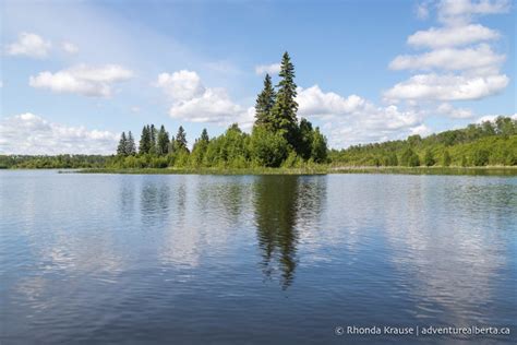 Kayaking Islet Lake- Cooking-Lake Blackfoot Provincial Recreation Area