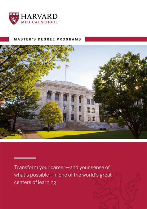 HMS Master's Degree Programs by Harvard Medical School - Issuu