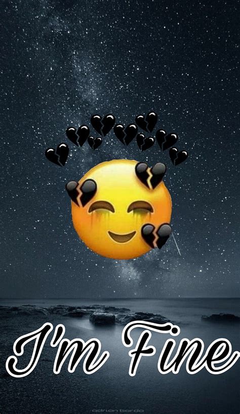 Im Fine Happy Sad Emoji - -, I'm Happy HD phone wallpaper | Pxfuel