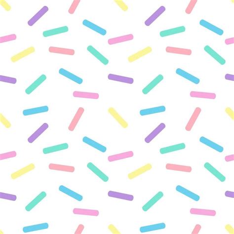 colorful sprinkles on a white background for wallpaper or wrapping paper in pastel colors