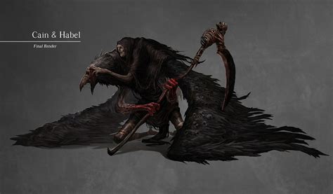 [Character/Creature] Dark Souls boss inspired "Cain & Habel" : r/conceptart