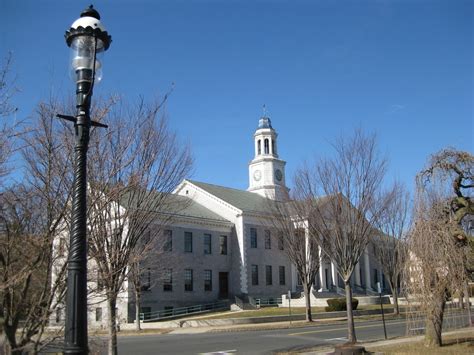 Madison, NJ : Borough Hall from the train station parking lot photo, picture, image (New Jersey ...