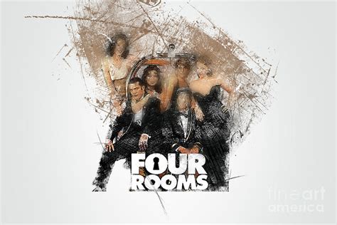 Mo2074 Four Rooms Horizontal Movie Poster Digital Art by Joanie Marvin - Pixels